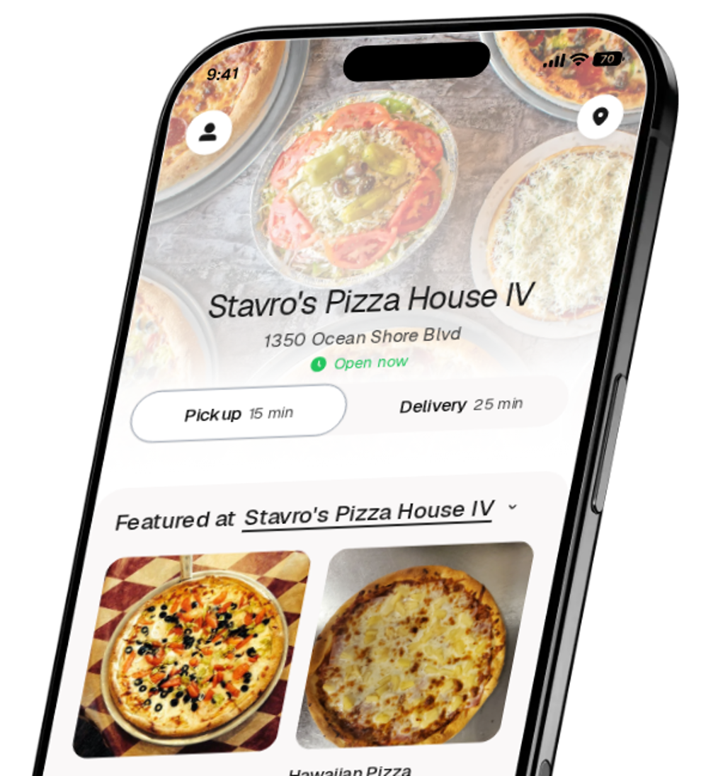 Stavro's Pizza House IV app preview